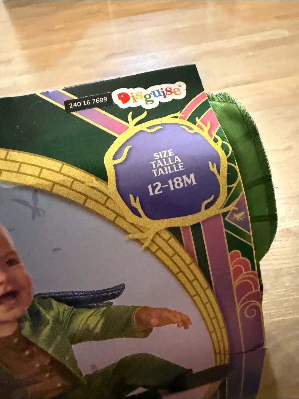 NWT Wicked Flying Monkey Infant Costume 12-18 Months Halloween Movie Costume